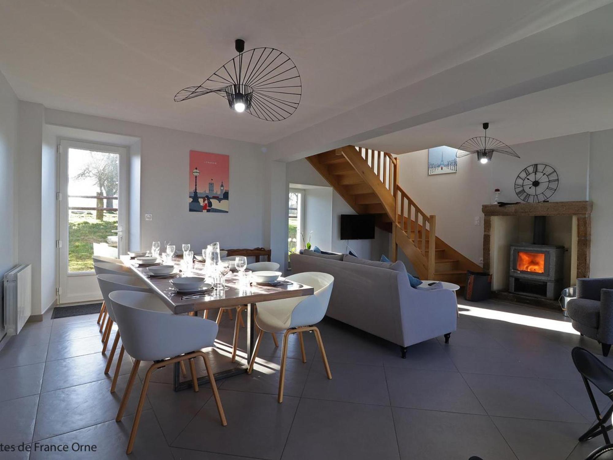 Maison Normande Renovee Avec Grand Jardin, Ideale Pour Famille, Proche Lac Et Randonnees - Fr-1-497-143 Menil-Gondouin Esterno foto