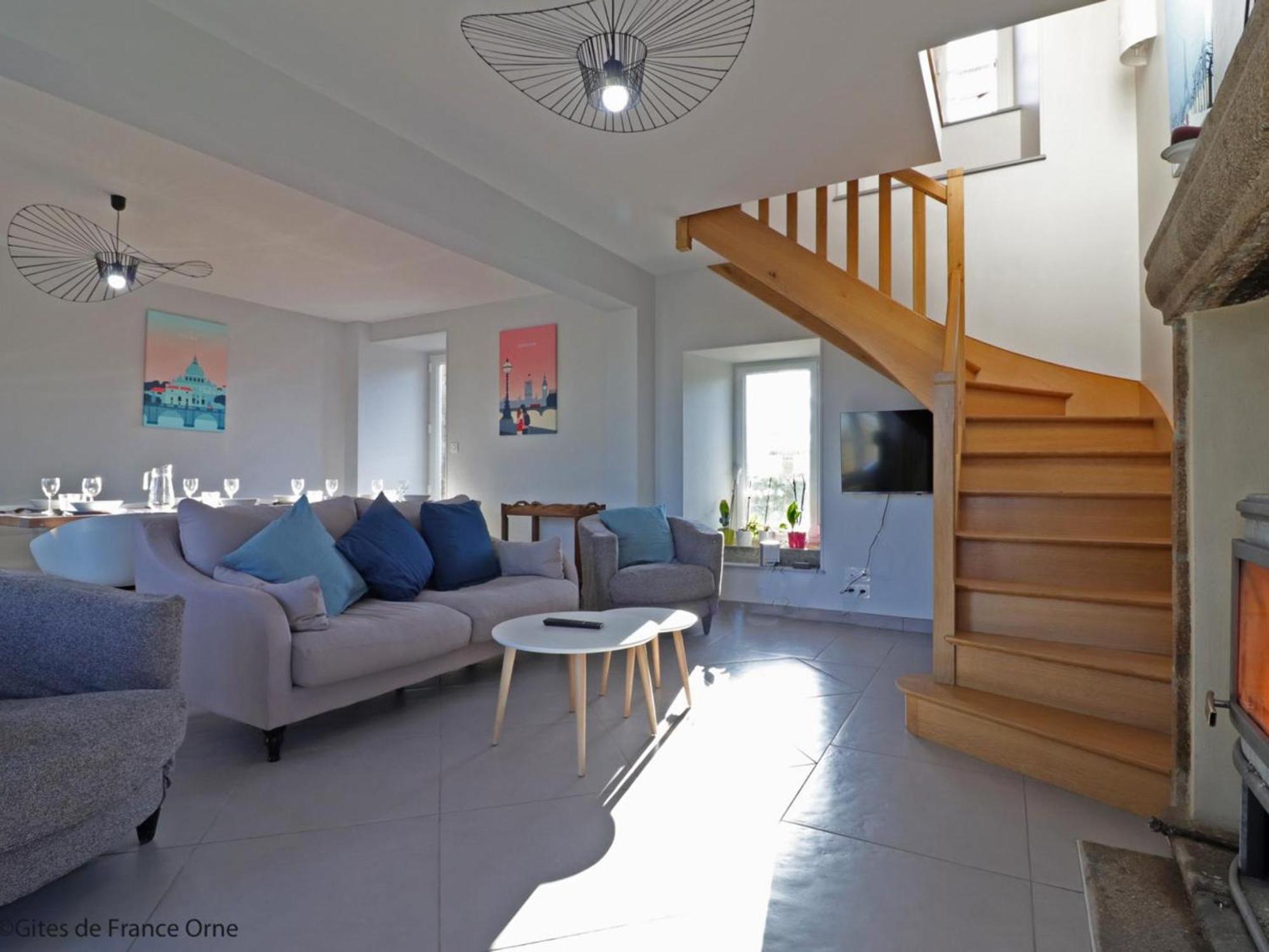 Maison Normande Renovee Avec Grand Jardin, Ideale Pour Famille, Proche Lac Et Randonnees - Fr-1-497-143 Menil-Gondouin Esterno foto