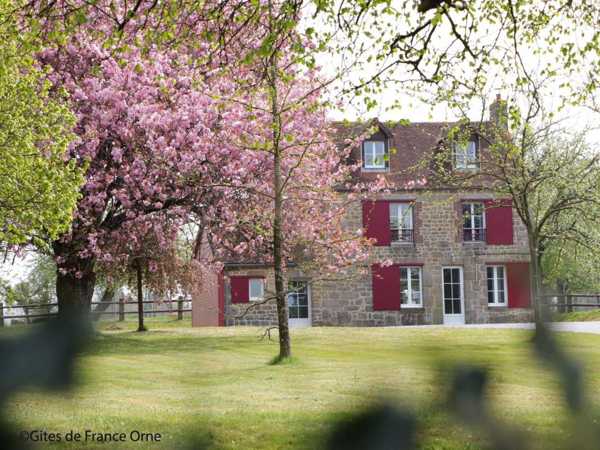 Maison Normande Renovee Avec Grand Jardin, Ideale Pour Famille, Proche Lac Et Randonnees - Fr-1-497-143 Menil-Gondouin Esterno foto